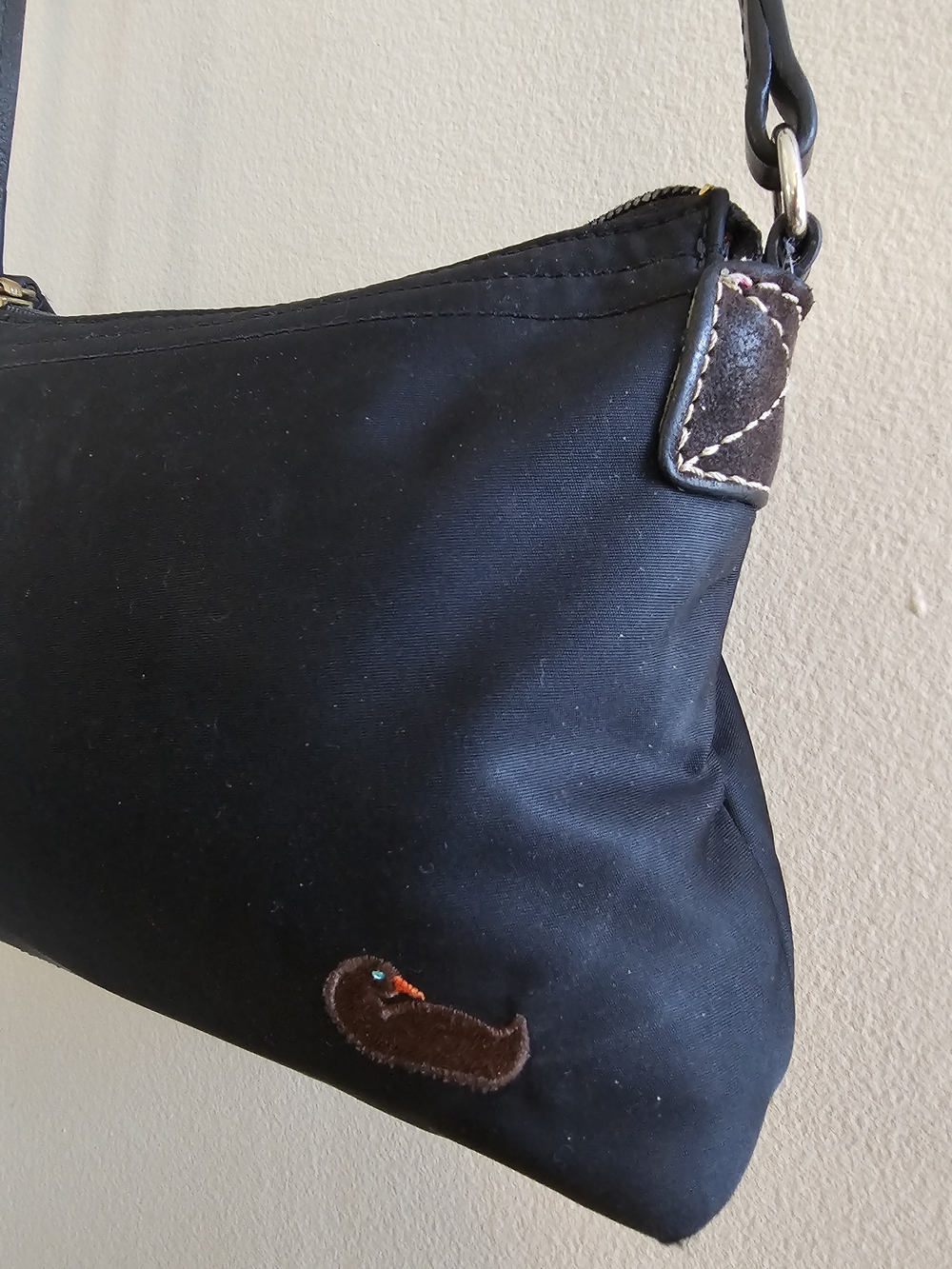 Dooney & Bourke Black Crossbody Bag - Picture 4 of 10